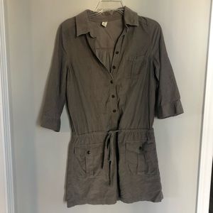 Green Corduroy Dress